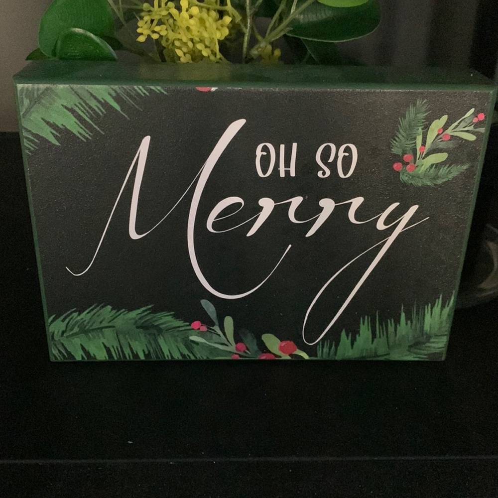 Holiday sign